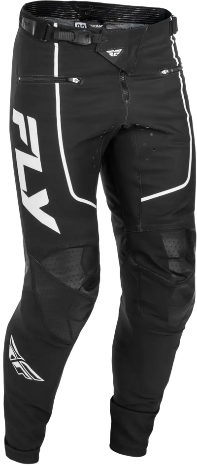 Youth Rayce Bicycle Pants Black/White Sz 24 - FLY RACING