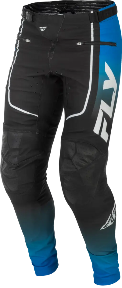 Youth Rayce Bicycle Pants Blue/Black/White Sz 18 - FLY RACING