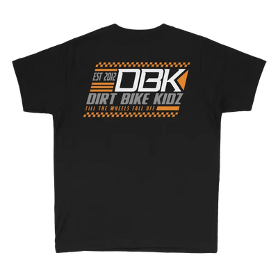 We Race Youth Tee Black Ym - DBK