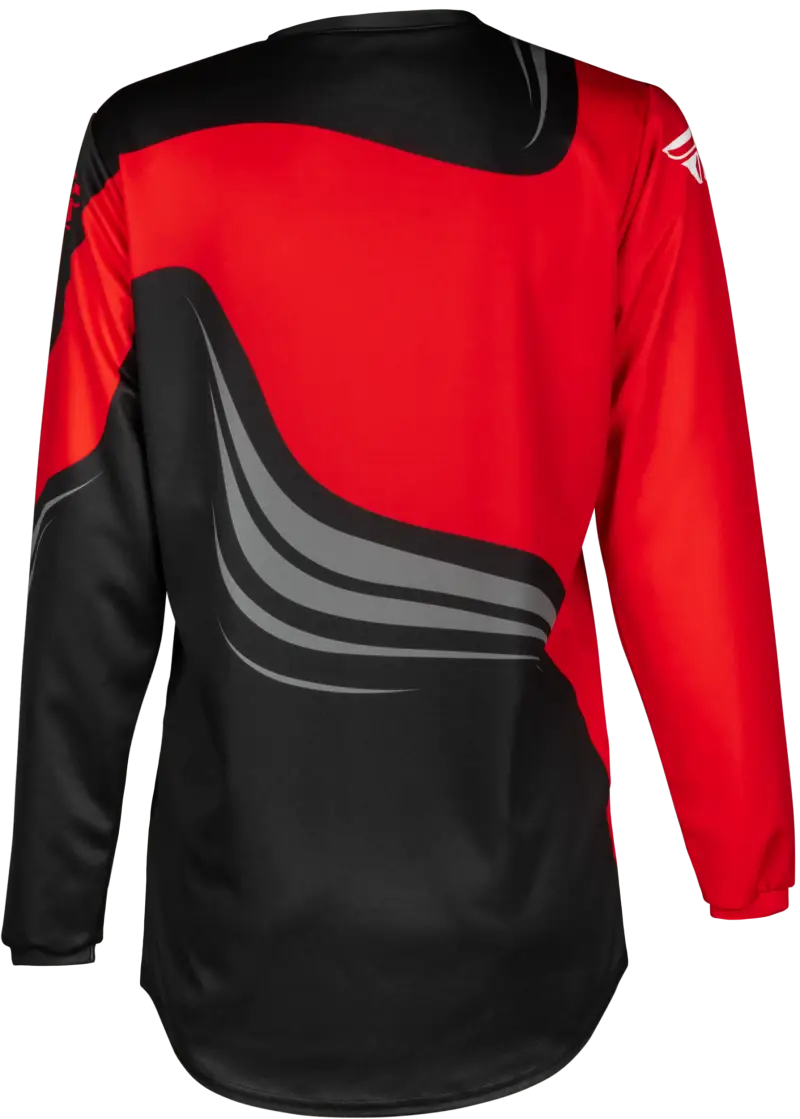 Youth F 16 Jersey Black/Red/White Ys - FLY RACING