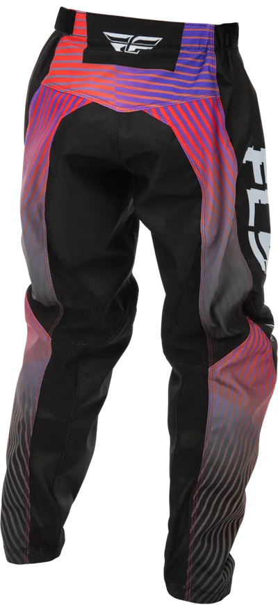 Youth F 16 Pants Black/Red/Purple Sz 18 - FLY RACING