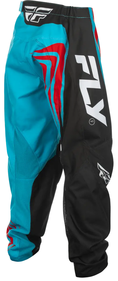 Youth F 16 Pants Cyan/Black/Red Sz 26 - FLY RACING