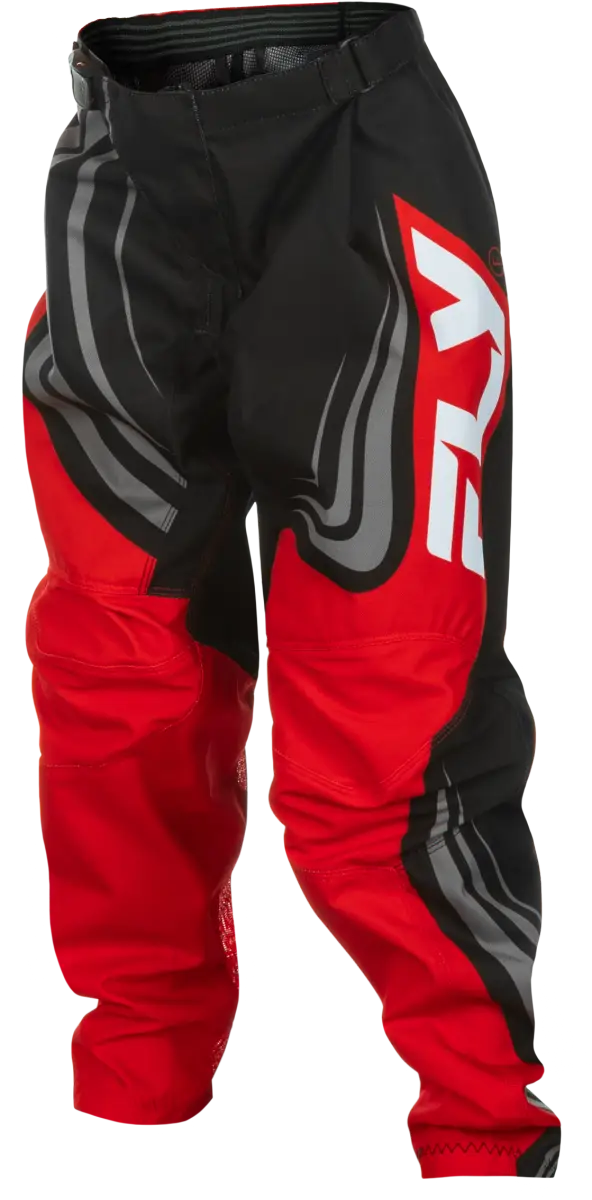 Youth F 16 Pants Ca/Ny Black/Red/White Sz 18 - FLY RACING
