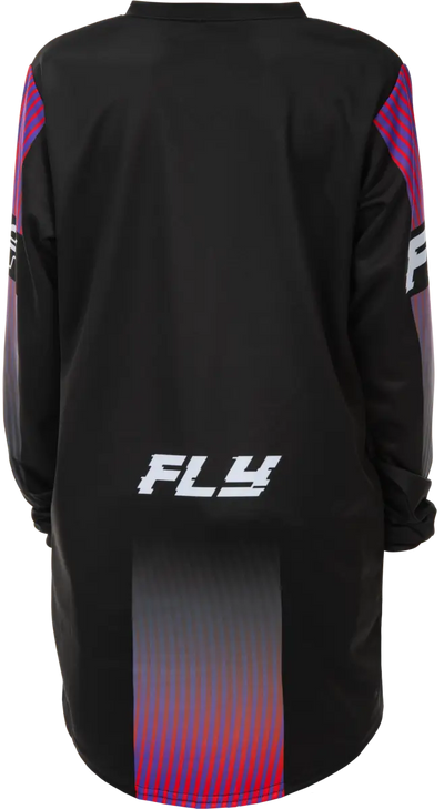 Youth F 16 Jersey Black/Red/Purple Ys - FLY RACING