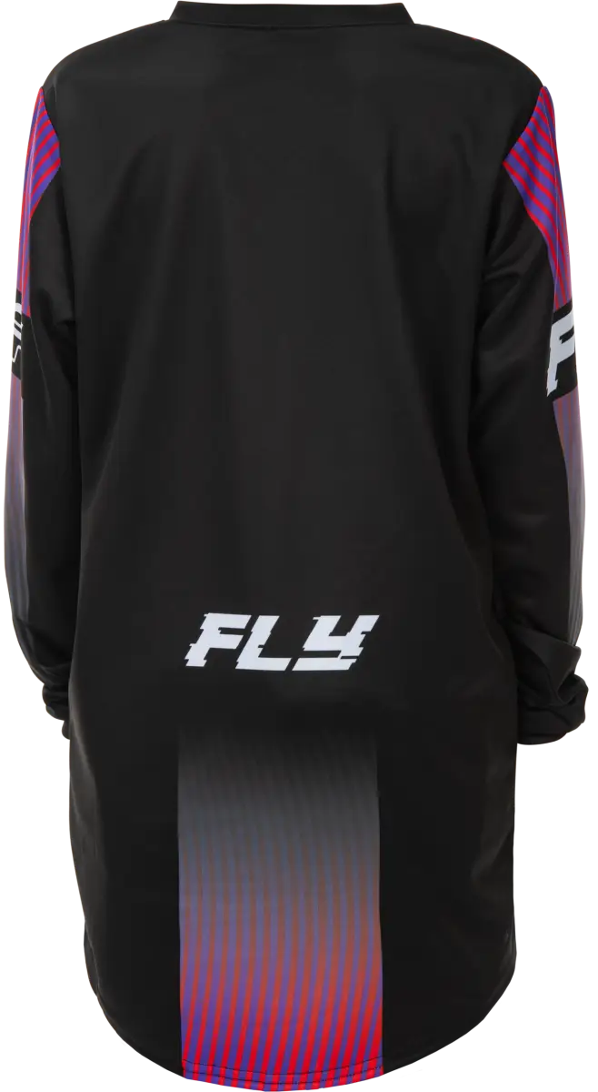 Youth F 16 Jersey Black/Red/Purple Yl - FLY RACING