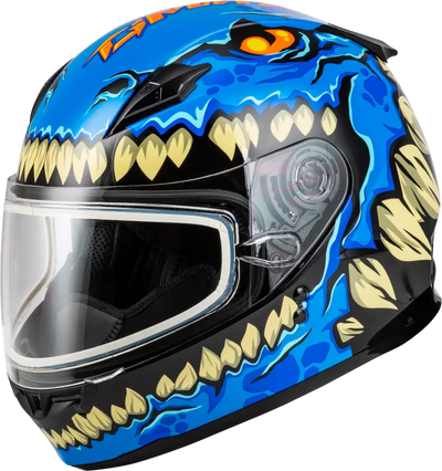 Youth Gm 49y Drax Snow Helmet Blue Ym - Powersports