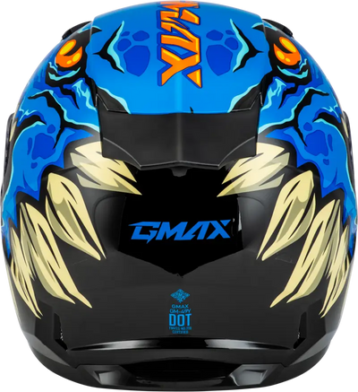 Youth Gm 49y Drax Snow Helmet Blue Ym - Powersports