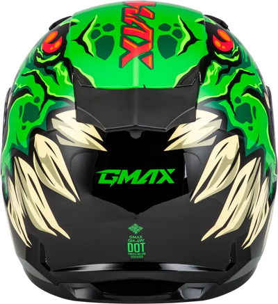 Youth Gm 49y Drax Snow Helmet Green Ys - Powersports