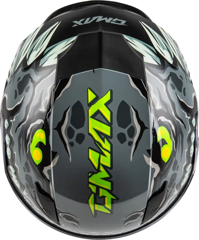 Youth Gm 49y Drax Snow Helmet Grey Yl - Powersports
