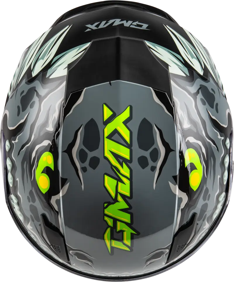 Youth Gm 49y Drax Snow Helmet Grey Yl - Powersports