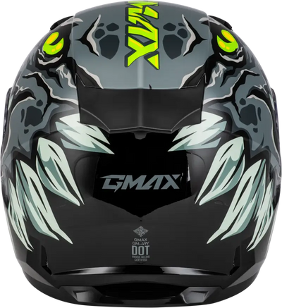 Youth Gm 49y Drax Snow Helmet Grey Ys - Powersports