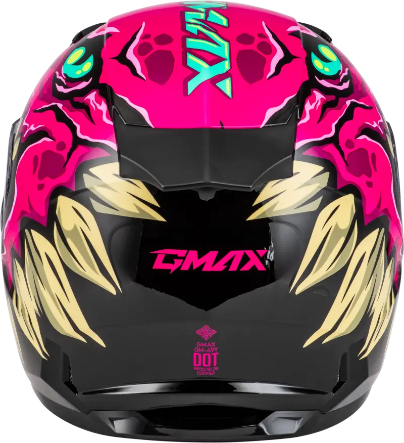 Youth Gm 49y Drax Snow Helmet Pink Yl - Powersports