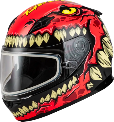 Youth Gm 49y Drax Snow Helmet Red Yl - Powersports