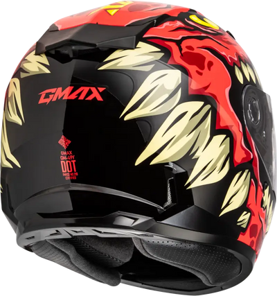 Youth Gm 49y Drax Snow Helmet Red Yl - Powersports