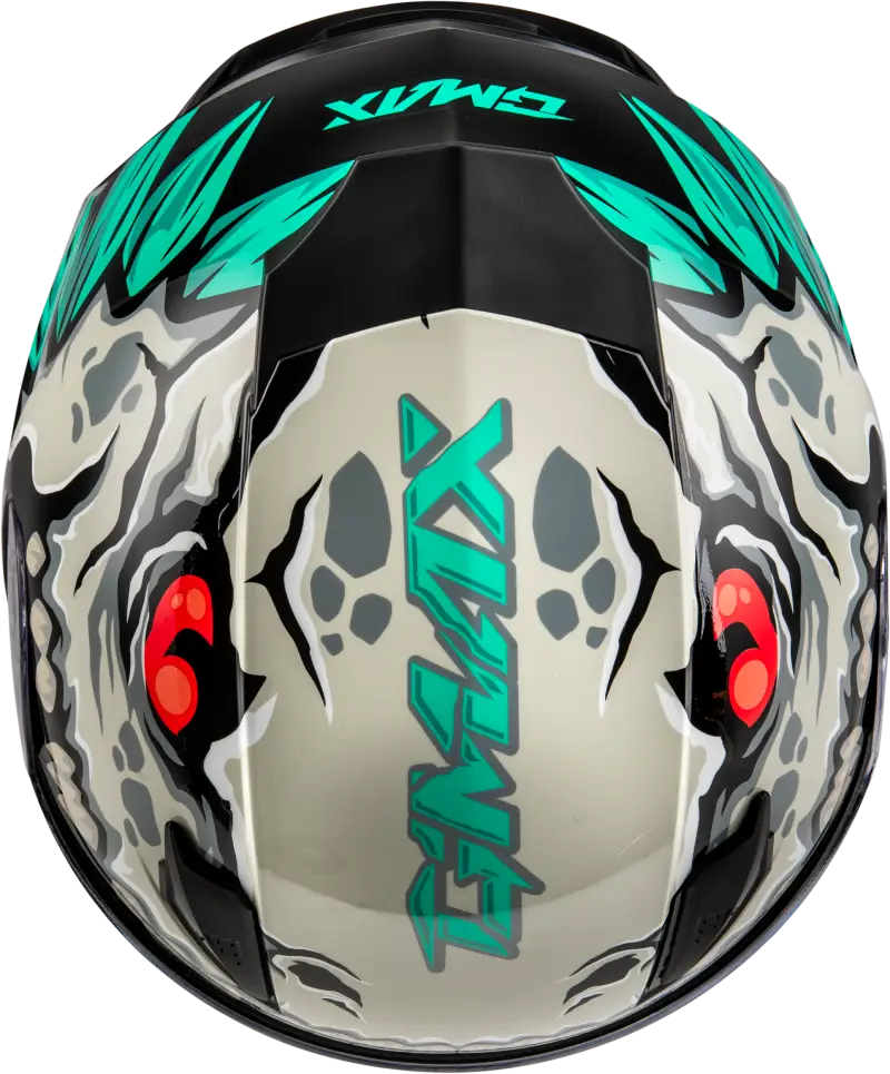 Youth Gm 49y Drax Snow Helmet Silver Ym - Powersports