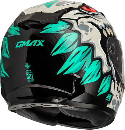 Youth Gm 49y Drax Snow Helmet Silver Ym - Powersports