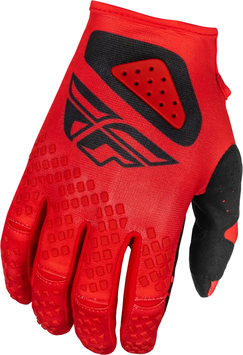 Youth Kinetic Center Gloves Red/Black Yl