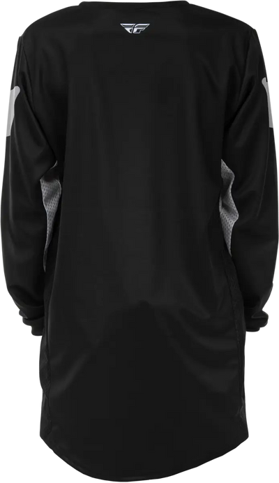 Youth Kinetic Jersey Black/Grey Yxl - FLY RACING