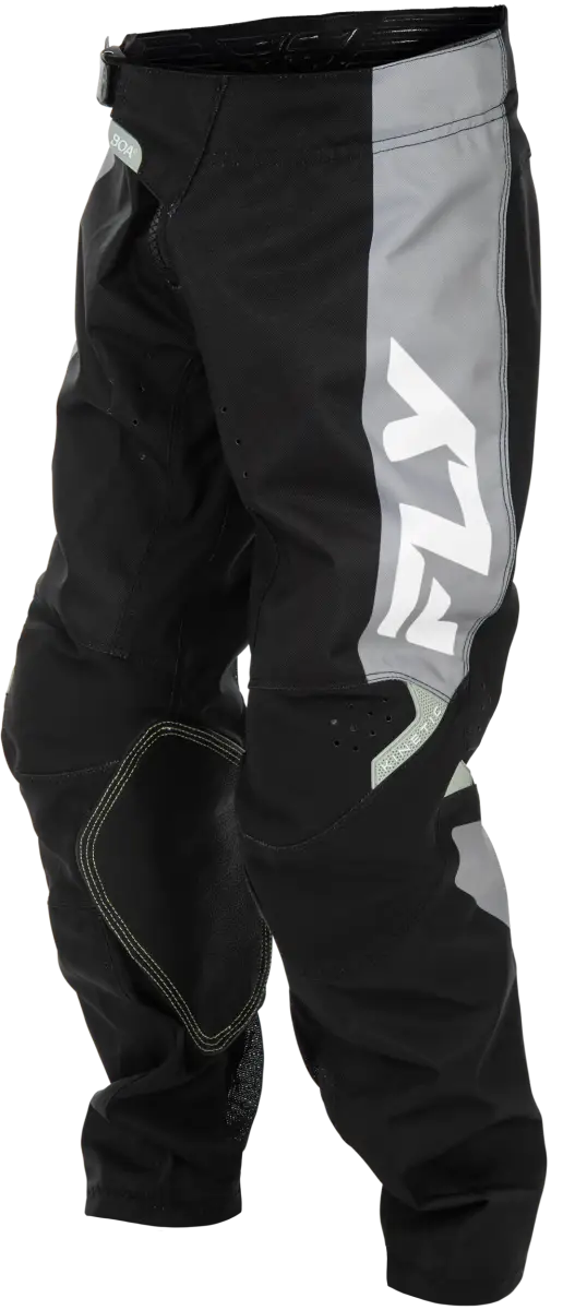 Youth Kinetic Pants Black/Grey Sz 22 - FLY RACING