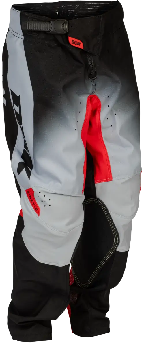 Youth Kinetic Dbk Pants Grey/Black/Red Sz 20 - FLY RACING