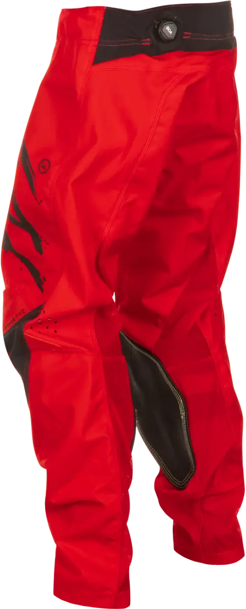 Youth Kinetic Stoke Pants Red/Black Sz 18