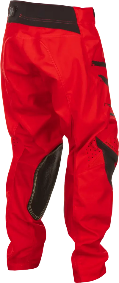 Youth Kinetic Stoke Pants Red/Black Sz 24