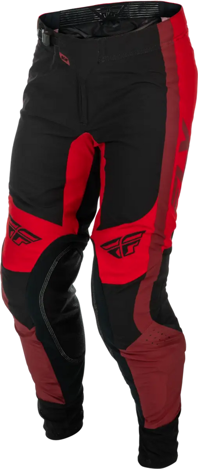 Youth Lite Pants Black/Red Sz 26 - FLY RACING