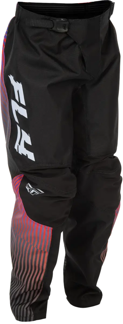 Youth F 16 Pants Black/Red/Purple Sz 22 - FLY RACING