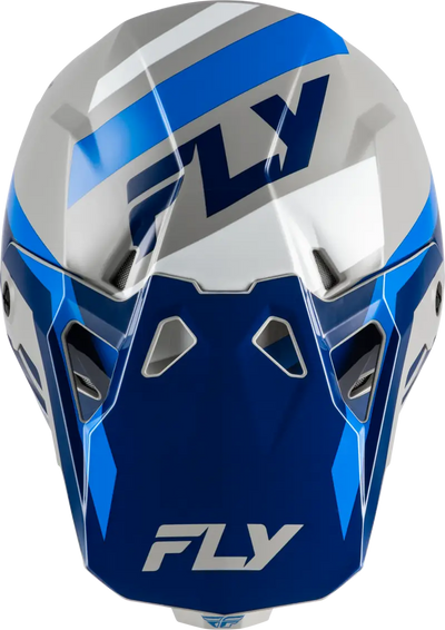 Youth Formula Cp Seal Helmet Navy/Blue/Grey Yl - FLY RACING