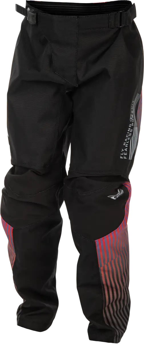 Youth F 16 Pants Black/Red/Purple Sz 24 - FLY RACING