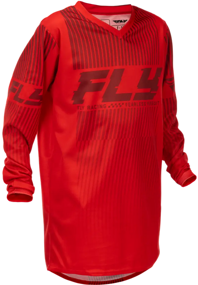 Youth F 16 Jersey Red Yl - FLY RACING