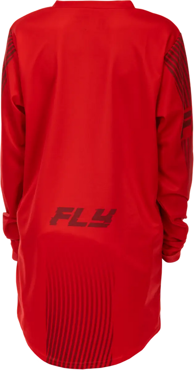 Youth F 16 Jersey Red Yl - FLY RACING