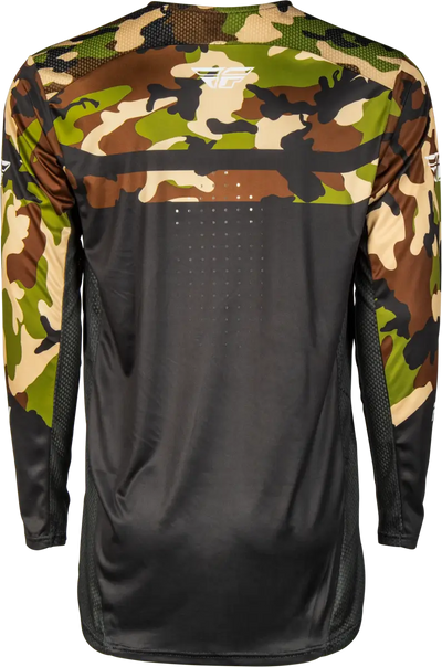Youth Rayce Bicycle Jersey Black/Camo Yxl