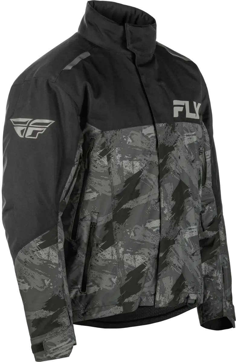 Youth Snx Pro Jacket Black Ym - FLY RACING