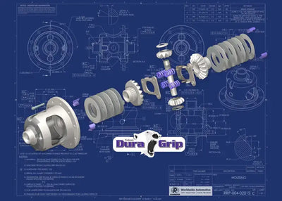 Yukon Gear Duragrip Posi For Dana 35 w/ 27 Spline Axles / 3.54 and Up - Truck & Automotive