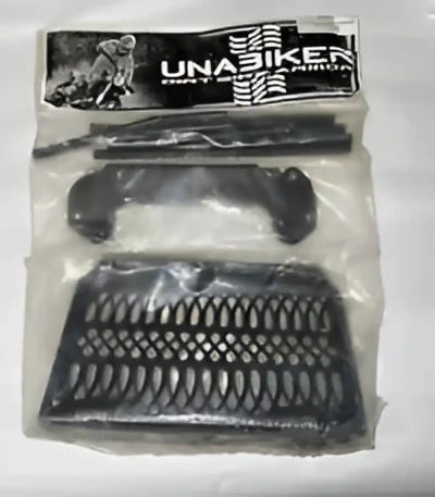Vintage UnaBiker Dirt Bike Warrior shin and knee guards for Unabiker Radiator Guard Yamaha