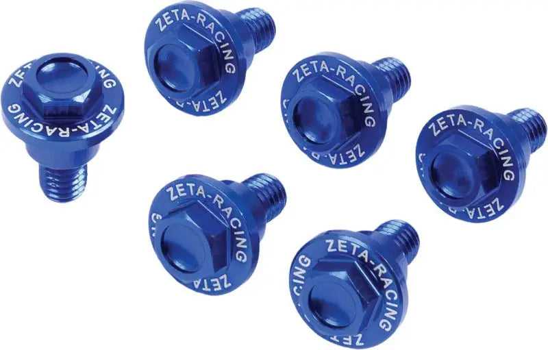 ZE88-9406 Fork Guard Bolt Yam Blue