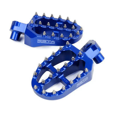 Zeta ZE93-1620 Aluminum Footpegs Black - Foot Controls