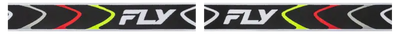 Zone Goggle Black/White W/Black Mirror/Smoke Lens - FLY RACING