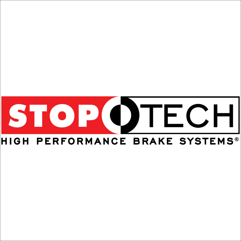 StopTech 16-18 Ford Focus  Slotted & Drilled Front Left Rotor 