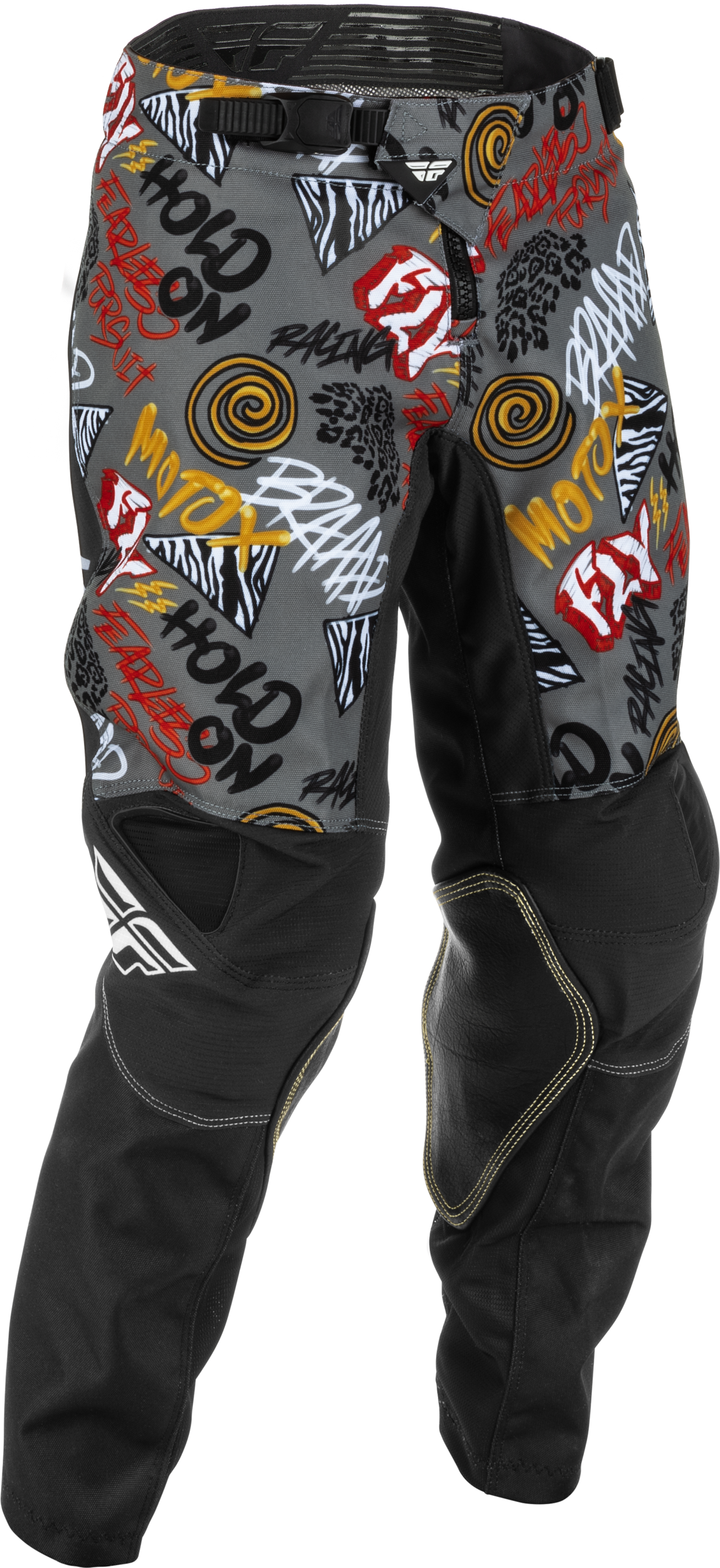 Fly Racing Fly Racing 375-43520 Youth Kinetic Rebel Pants Black/Grey Sz 20