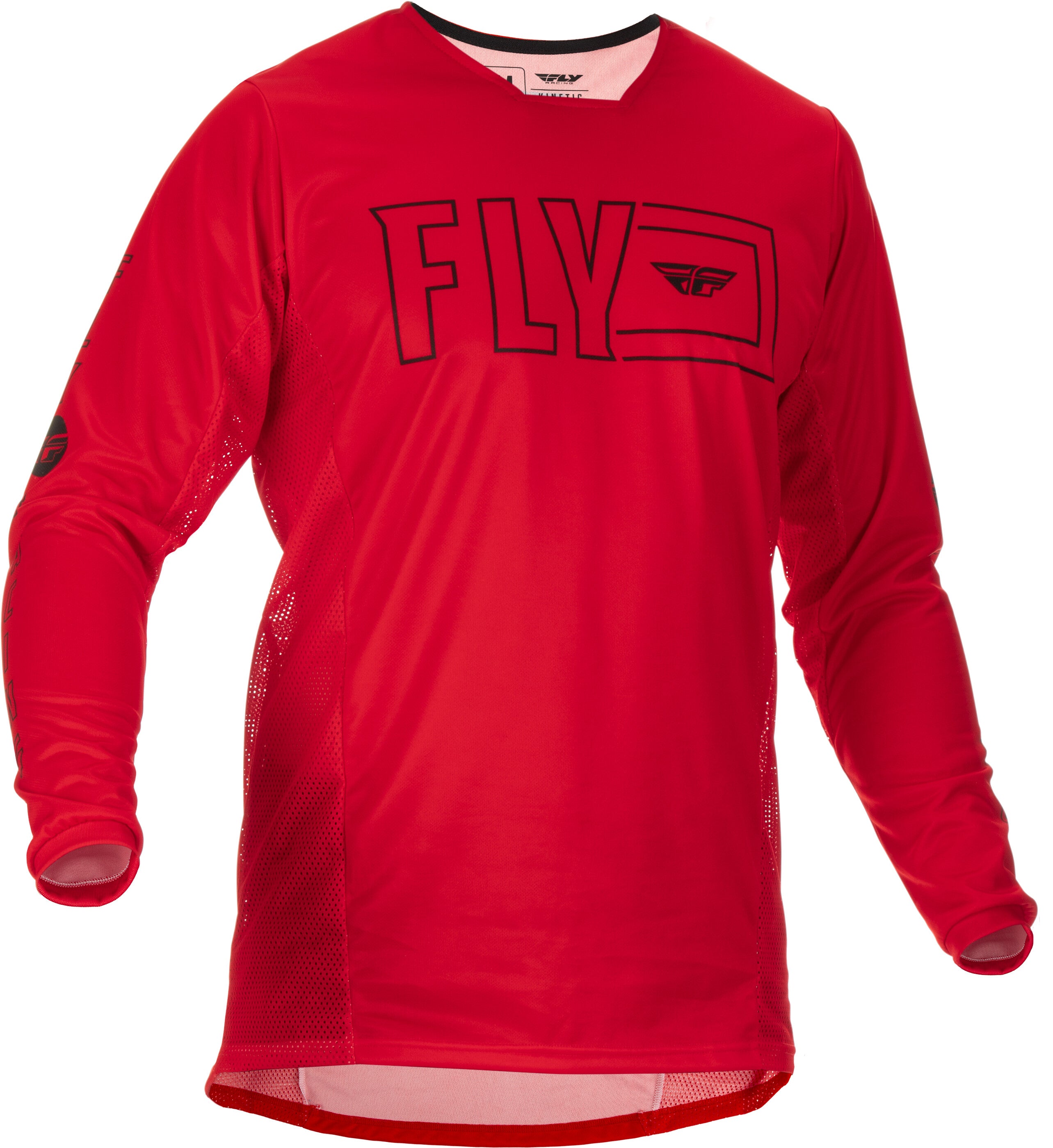 Fly Racing Fly Racing 375-4232X Kinetic Fuel Jersey Red/Black 2X